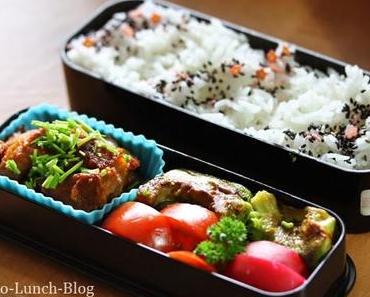 Bentobox befüllen: Schritt für Schritt-Anleitung / Bento #152 Gebratene Avocado & Mock Chicken