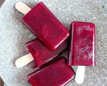 Himbeer-Rote Beete Paletas, die perfekte Sommer Erfrischung