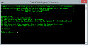 Relock Bootloader Xperia Z1 [c6903]