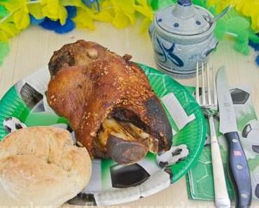 Brazil 2014 kulinarisch: Deutschland – Schweinshaxe vom Grill