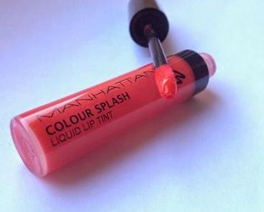 MANHATTAN - Colour Splash Liquid Lip Tint "Red Tulip"