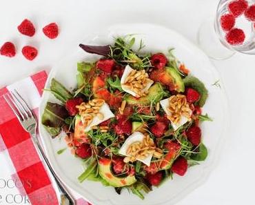 Sagenhafter Salat mit Himbeeren - Coco's Cute Corner zu Gast im Kleinen Kuriositätenladen