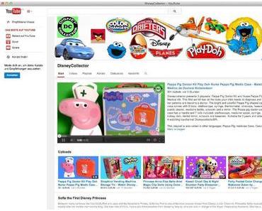 YouTube-Kanal “DisneyCollector”: Unbekannte sammelt 2,5 Milliarden Klicks mit Spielzeugvideos!