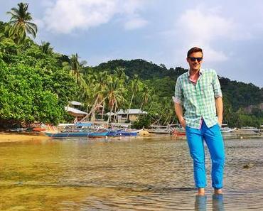 Outfit // Bright colors and sunsets in El Nido