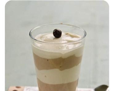 Latte Macchiato-Creme mit Amaretto