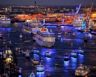 Hamburg "blue" Cruise Days - 2 Tag: noch mehr Schiffe, noch mehr Rekorde, grosse Begeisterung!