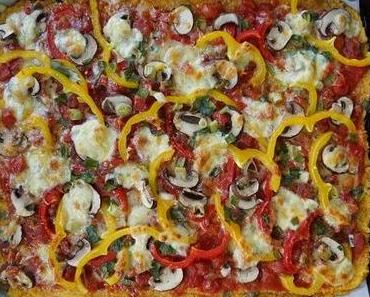 Polenta-Pizza