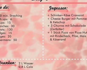 Workout Diary Day 6 - 10