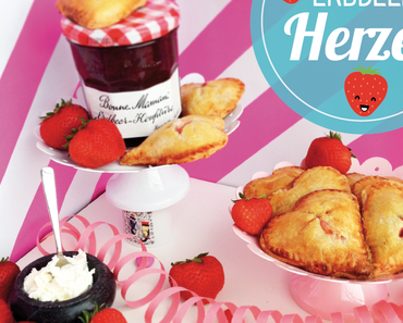 Erdbeer-Herzen