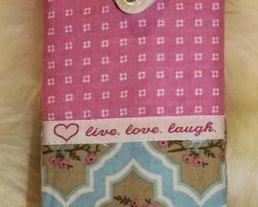 Franzis erste live. love. laugh. Handytasche