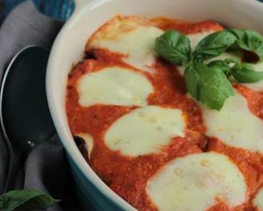 Involtini di Melanzane oder Auberginen – gefüllt, gerollt, gegessen