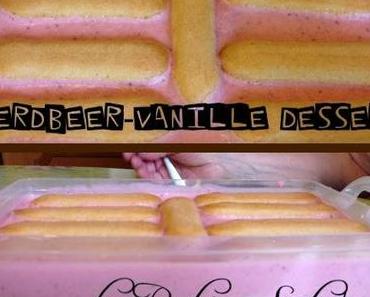 Experimentierküche die 2te oder ein Erdbeer-Vanille Dessert zum Kaffee