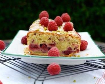 Im Sommerkuchen Himmel – Himbeer-Crème Fraîche Kuchen