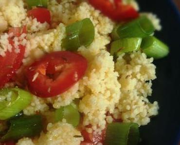 Couscous Salat - vegan