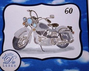 Geburtstags Set für einen Motorradfahrer