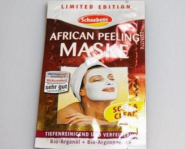 [Review] Schaebens African Peeling Maske