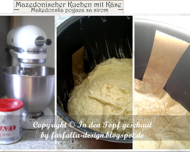 In den Topf geschaut * Mazedonischer Kuchen mit Käse... Makedonska pogača sa sirom