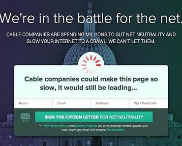 Langsames Internet morgen: Battle for Net Neutrality