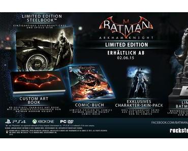 Batman: Arkham Knight – Release am 2. Juni 2015 und Limited Edition vorgestellt