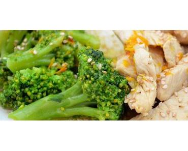 Putenstreifen in Orangensauce