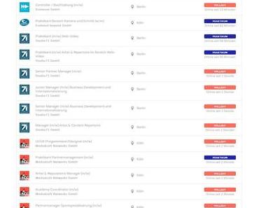 WebvideoJobs.de – das Webvideo Job Portal