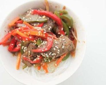 Finds Comfort in Simple Things. Chinese Pepper Steak