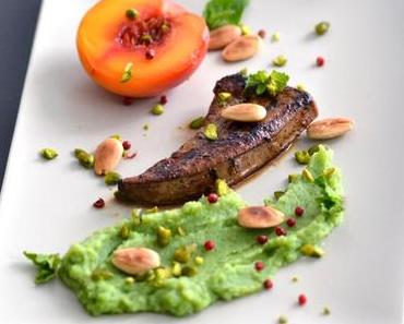 Kalbsleber | Pfirsich | Mandel von Franz Fuiko