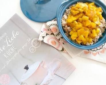 Hühnchengeschnetzeltes süß-sauer.