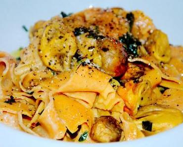 Pappardelle con Ovoli