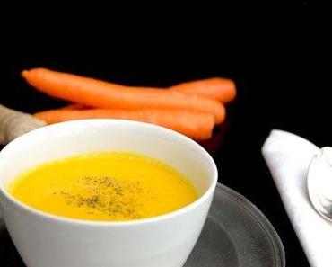Rezept: Karotten-Ingwer-Suppe aus dem Thermomix