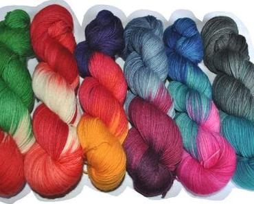 Jetzt vormerken: Drachenwolle Lace, neue Sonderfarben der 4-fach und 6-fach Sockenwolle