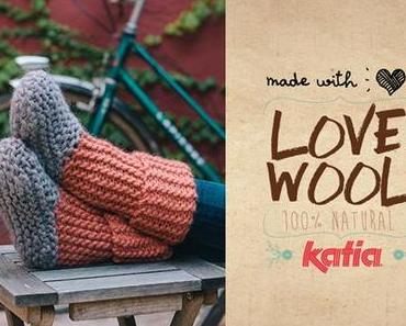 Katia Love Woche – 15% Rabatt auf Katia Wolle – jeden Tag eine neue Gratisanleitung