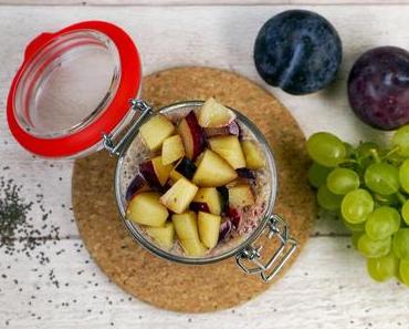 [Produkttest] Alpro Kokosnuss-Drink und Chia-Pudding mit Pflaumen und
Weintrauben