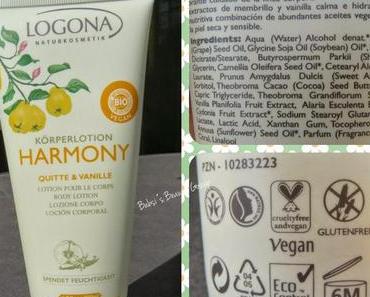 Review: Logona Körperlotion Quitte & Vanille
