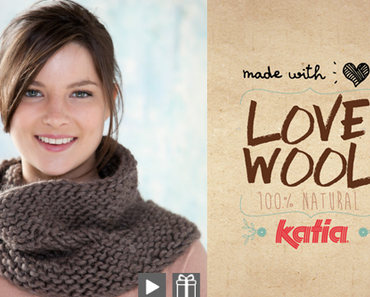 Katia Love Woche – 15% Rabatt auf Katia Wolle – jeden Tag eine neue Gratisanleitung