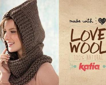 Katia Love Woche – 15% Rabatt auf Katia Wolle – jeden Tag eine neue Gratisanleitung