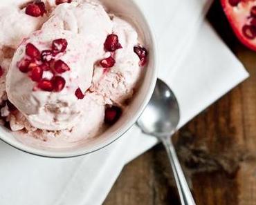 Homemade Frozen Joghurt ♥Aus Blutorangen-Granatapfel-Joghurt und ganz ohne Eismaschine