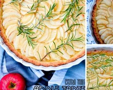 Gastbeitrag | extra thin apple tarte with rosemary auf “It was weekend. And I was bored.”