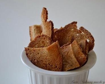 Knusprige Brotchips