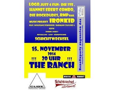 Benefiz-Party in der Ranch am 15.11.2014