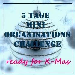 5 Tage Mini - Organisations Challenge: Feste und Feiern - Tag 5