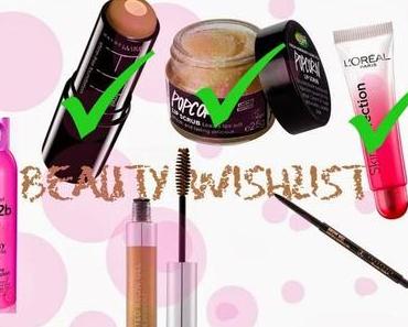Was habe ich mir gegönnt? Beautywishlist-UPDATE