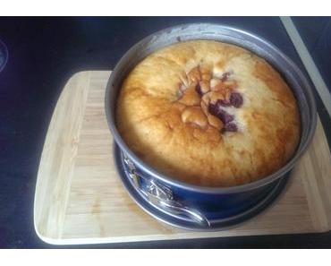 Schneller Vanille-Himbeer-Kuchen (vegan)