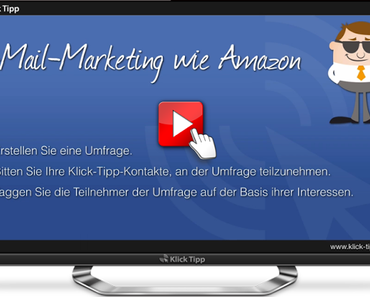 eMail-Marketing wie Amazon selber machen!