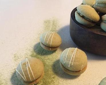 Matcha Doppeldecker – Plätzchen mit japanischem Touch