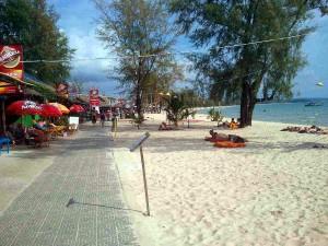 Veränderungen am Ochheuteal Beach in Sihanoukville