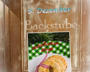Adventskalender 2014 – Nr. 5: Haferflockenringe nach Ursula Cantieni