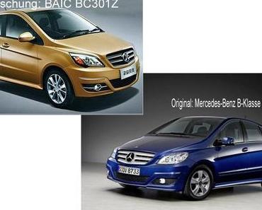 China baut die deutsche Mercedes B-Klasse nach