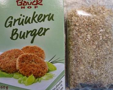 Für Eilige: Grünkern Burger von Bauck Hof - Bio