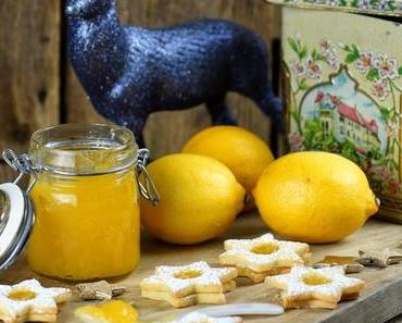 Weihnachtsklassiker im neuen Gewand: Zitronen-Spitzbuben mit Lemon-Curd